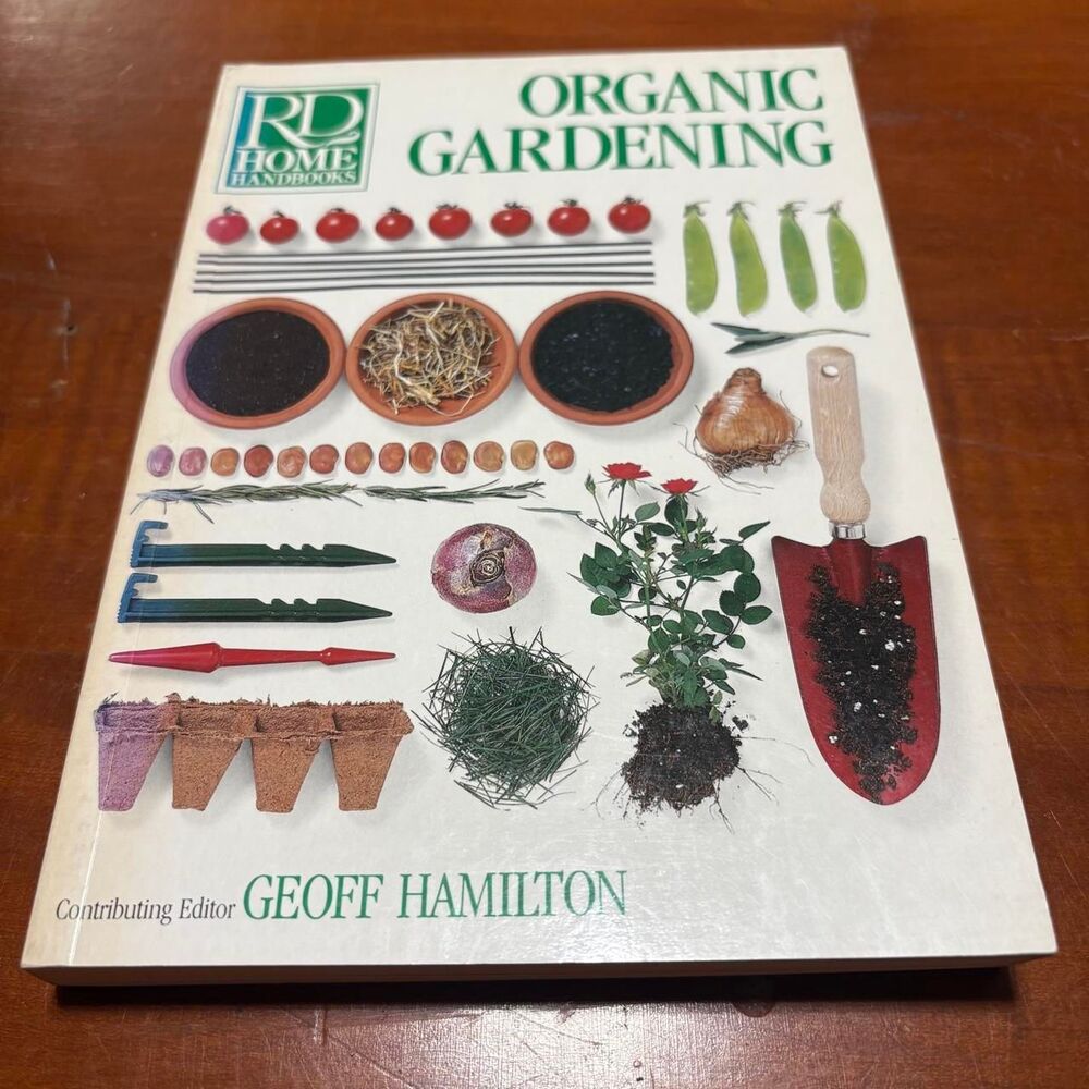 Organic Gardening Homestead Self Sufficiency Book by Geoff Hamilton
